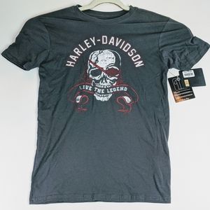 Harley Davidson Black Short Sleeve T Shirt Small